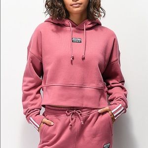 Adidas Cropped Hoodie
